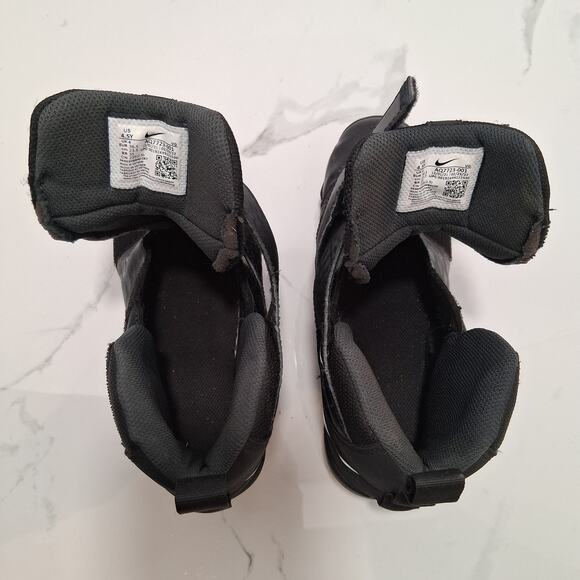 Nike Fastflex Force Athletic Football Soccer Cleats Shark Kids Black SZ-US 4.5 Y - Picture 13 of 13